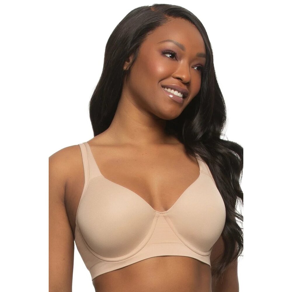Paramour by Felina Women's Utopia Full Coverage Bra EH6 Nude Tan Size 36G NWT